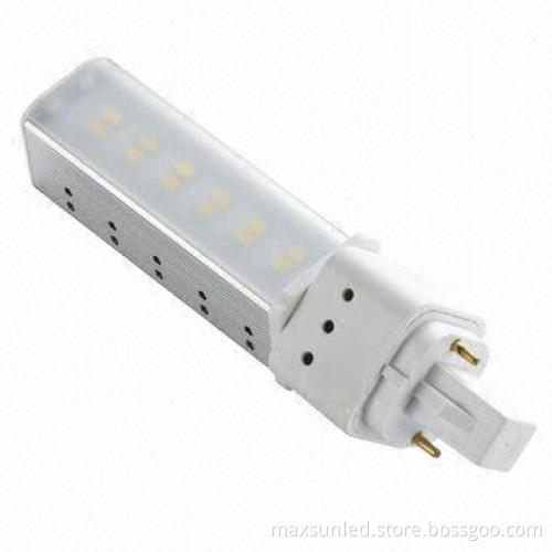 LED light bulb, G24, 6W, 350 degrees rotatable, replace 13W CFL, CE certified, RoHS